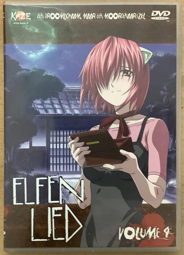 Elfen Lied / Erufen Rîto Volume 9  Aflv. 11-13 Dvd Zeldzaam, Gebruikt, Anime (Japans), Ophalen of Verzenden, Tekenfilm