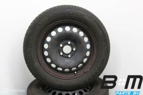 Org 15 inch velgen + 4S banden Polo 2G 2Q0601027AG, Autos : Pièces & Accessoires, Pneus & Jantes, Utilisé