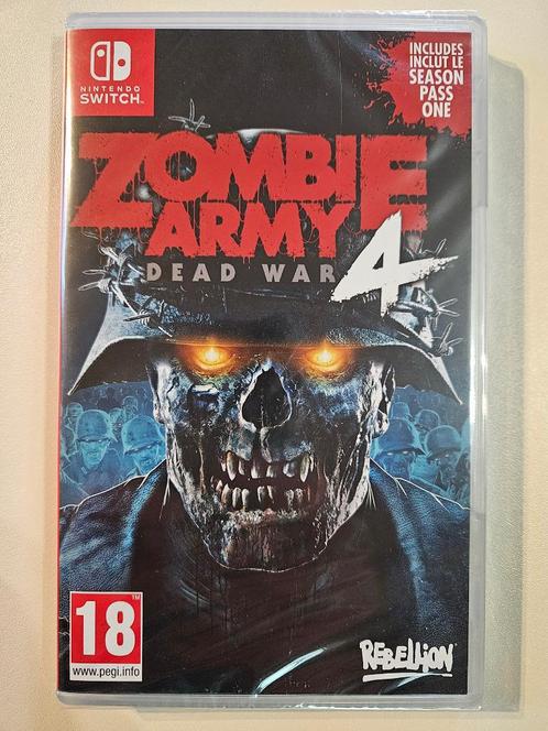 Zombie Army 4: Dead War / Switch (Nieuw), Games en Spelcomputers, Games | Nintendo Switch, Nieuw, Shooter, 3 spelers of meer, Vanaf 18 jaar