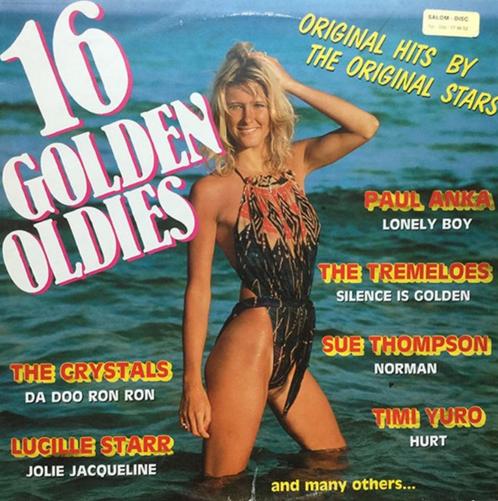 vinyl:   16 Golden Oldies (Do You Remember)  ALS NIEUW, Cd's en Dvd's, Vinyl | Verzamelalbums, Zo goed als nieuw, Pop, 12 inch