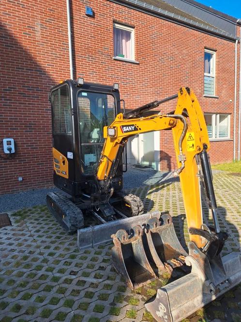 Mini pelle sany, Zakelijke goederen, Machines en Bouw | Kranen en Graafmachines, Ophalen