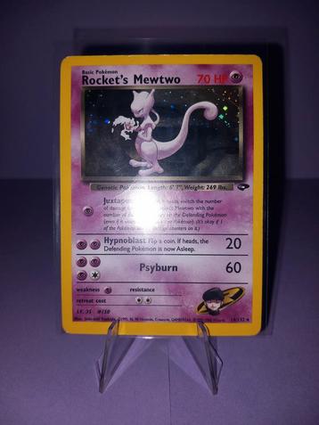 Pokemon/ Rocket's Mewtwo #14 - Rare Holo beschikbaar voor biedingen