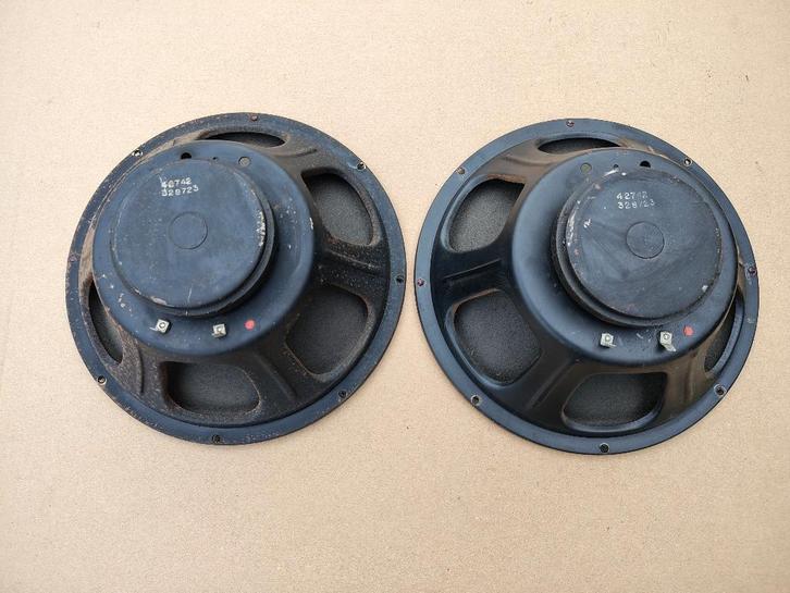 2x 12" Speakers Rock-ola 437 Ultra (1967) jukebox, Verzamelen, Automaten | Jukeboxen, Verzenden