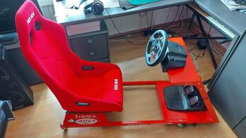 Gameseat Logitech G29 + Pédales, Enlèvement, Utilisé, Playseat ou Siège de jeu, PlayStation 3