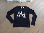 Maat 13 tot 14 jaar : sweater zwart nik & nik goede staat, Kinderen en Baby's, Ophalen of Verzenden, Nik & Nik, Meisje, Trui of Vest