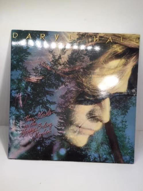 LP - Daryl Hall - Three Hearts In The Happy Ending Machine, Cd's en Dvd's, Vinyl | Rock, Zo goed als nieuw, Poprock, 12 inch, Ophalen of Verzenden