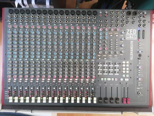 Mixing desk and firewire soundcard Allen & Heath ZED R16, Muziek en Instrumenten, Mengpanelen, Zo goed als nieuw, 10 tot 20 kanalen