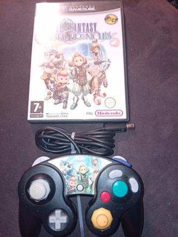 Nintendo Gamecube game:Final Fantasy,+Cristal Chron.Control beschikbaar voor biedingen