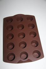 Tupperware siliconen vorm voor 10 mini muffins, Hobby en Vrije tijd, Ophalen of Verzenden, Zo goed als nieuw, Cupcakes, Bakvorm