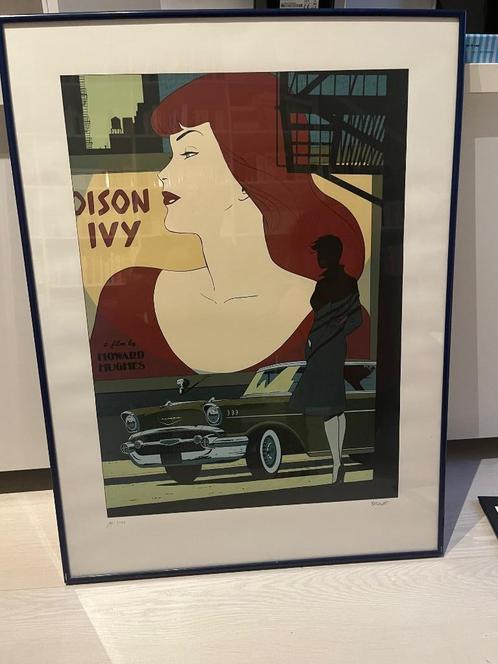 Genummerde zeefdruk van Belouet, Antiek en Kunst, Kunst | Litho's en Zeefdrukken, Ophalen