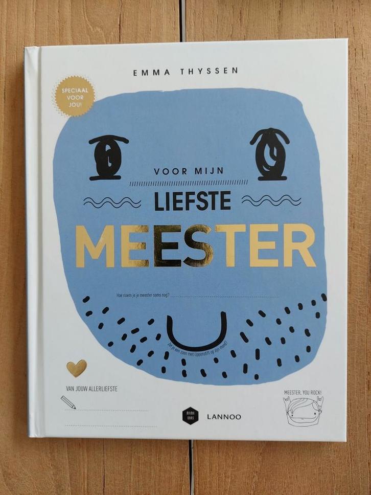 Emma Thyssen - Voor mijn liefste meester, Boeken, Kinderboeken | Jeugd | onder 10 jaar, Nieuw, Ophalen of Verzenden