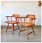 Vintage houten stoel, door Asko, Finland, 1970s, Huis en Inrichting, Ophalen