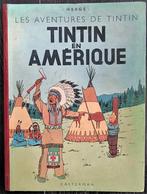 Tintin en Amérique B1 1947, Boeken, Stripverhalen, Gelezen, Ophalen of Verzenden, Eén stripboek, Hergé