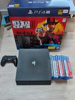 PS4 Pro 1tb, 1 controller en 10 games, Games en Spelcomputers, Spelcomputers | Sony PlayStation 4, Ophalen, Gebruikt, Pro