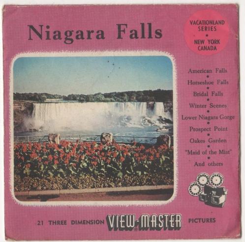 View-master Niagarawatervallen 81 82 375, Antiek en Kunst, Antiek | Speelgoed, Ophalen of Verzenden