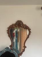 antieke spiegel, Antiek en Kunst, Ophalen, Ovaal, 50 tot 100 cm, Minder dan 100 cm