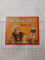 Bieretiket St Bernardus Pater, Verzamelen, Ophalen of Verzenden, Gebruikt