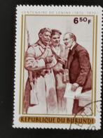 Burundi 1970 - Lenin, Russische soldaat en matroos, Postzegels en Munten, Ophalen of Verzenden, Overige landen, Gestempeld