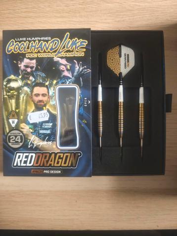 Dartpijlen Luke Humphries 24 gram  beschikbaar voor biedingen