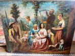 Tableau Charles-Auguste Herbe 1850, Antiquités & Art, Enlèvement ou Envoi
