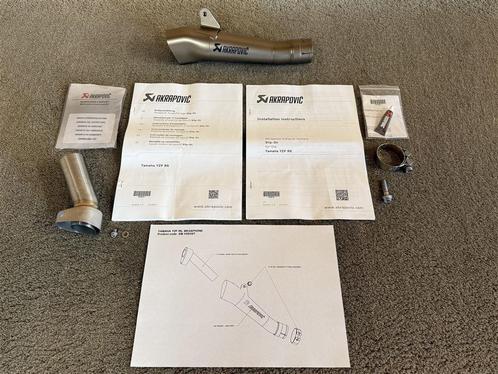 Akrapovic Megaphone uitlaat Yamaha YZF-R6 YZFR6 R6 2006-2025, Motoren, Onderdelen | Yamaha, Gebruikt, Ophalen of Verzenden