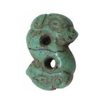 Pendentif Boucs Turquoise Chine Dynastie MING (1368 - 1644), Antiquités & Art, Enlèvement ou Envoi