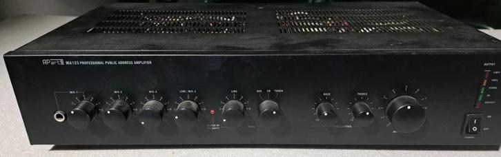 Apart MA125, Muziek en Instrumenten, Versterkers | Keyboard, Monitor en PA, Zo goed als nieuw, P.A., Minder dan 500 watt, Ophalen