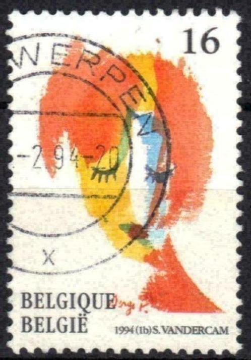 Belgie 1994 - Yvert 2536 /OBP 2539 - Kunstreeks (ST), Timbres & Monnaies, Timbres | Europe | Belgique, Affranchi, Art, Envoi