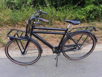 Herenfiets BSP met bagagedrager vooraan beschikbaar voor biedingen