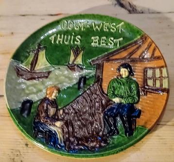 Prachtig bord in aardewerk Oost west thuis best beschikbaar voor biedingen