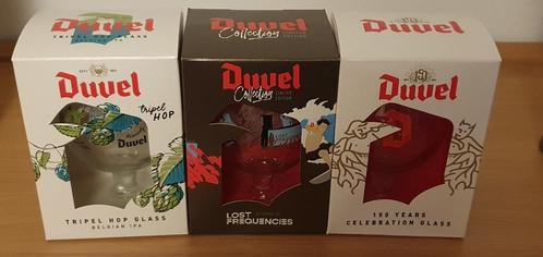 3 duvelglazen in geschenkverpakking, Verzamelen, Glas en Drinkglazen, Nieuw, Bierglas, Ophalen of Verzenden