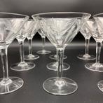 10 vintage Martini /cocktail glazen Doyen (1940’s), Antiek en Kunst, Ophalen