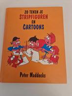 Boek : ZO TEKEN JE STRIPFIGUREN EN CARTOONS - Maddocks, Boeken, Ophalen of Verzenden, Zo goed als nieuw