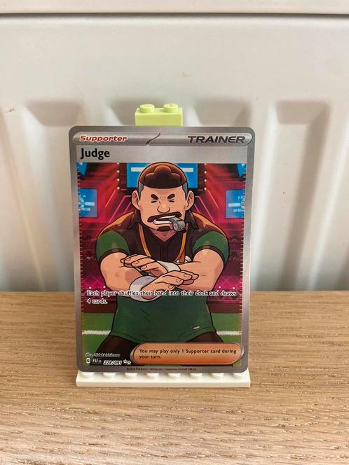 Judge Full Art 228/091 - Pokemon kaart, Hobby en Vrije tijd, Verzamelkaartspellen | Pokémon, Nieuw, Losse kaart, Foil, Ophalen of Verzenden