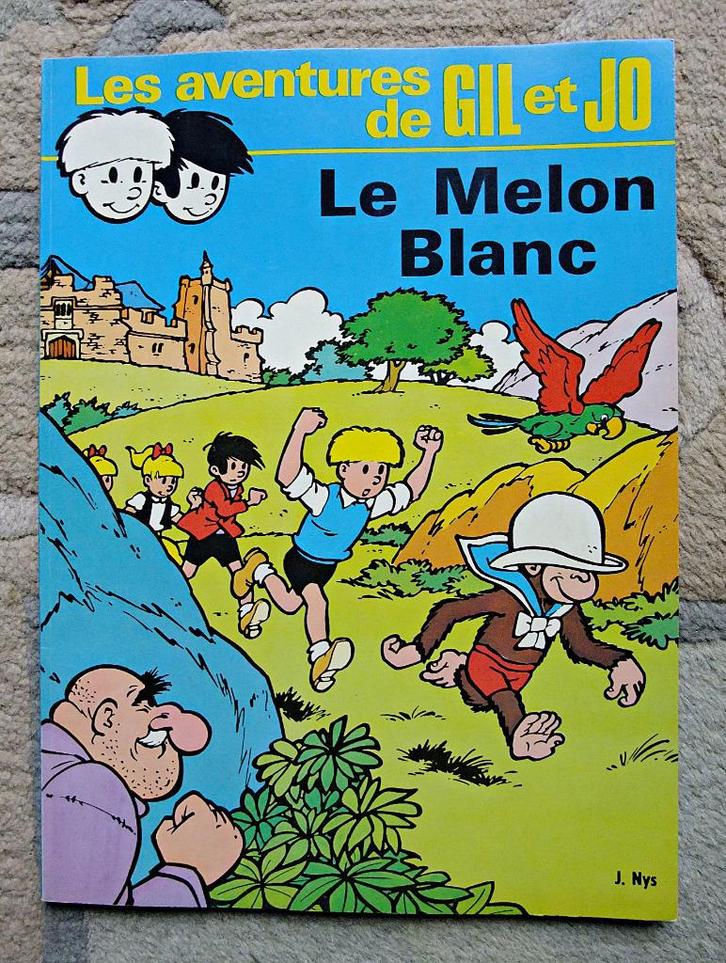 Jommeke: Gil et Jo 2: Le melon blanc - comme neuf !!, Livres, BD, Comme neuf, Une BD, Enlèvement ou Envoi