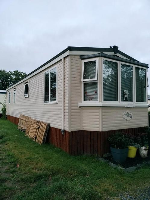 Stacaravan te koop in Retie op camping berkenstrand, Caravans en Kamperen, Stacaravans, Ophalen