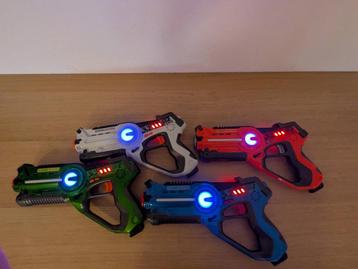 Pistolet laser Light Battle Active Laser Game - 4 pièces, Enlèvement ou Envoi, Comme neuf