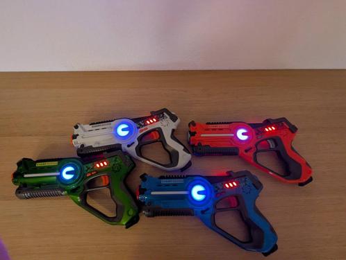 Light Battle Active Lasergame Lasergun - 4 stuks, Kinderen en Baby's, Speelgoed | Buiten | Actiespeelgoed, Zo goed als nieuw, Ophalen of Verzenden