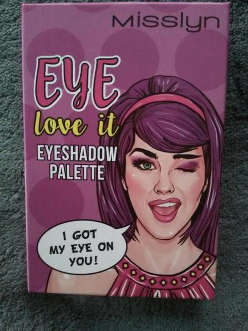 Eye love it Eyeshadow palette 2 Misslyn NEUF !, Bijoux, Sacs & Beauté, Beauté | Cosmétiques & Maquillage, Neuf, Maquillage, Yeux