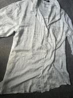 Witte bloed met patroon maat L, Kleding | Dames, Blouses en Tunieken, Ophalen of Verzenden, Gedragen, Maat 42/44 (L), Wit