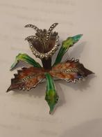 Broche ancienne en argent, Handtassen en Accessoires, Broches, Ophalen of Verzenden, Zo goed als nieuw, Zilver, Zilver