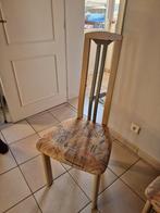 6 Eetkamerstoelen, Huis en Inrichting, Stoelen, Ophalen, Gebruikt, Hout, Vijf, Zes of meer stoelen