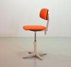 SALE! Vintage Ahrend De Cirkel Industriële Hoge Bureau Stoel, Enlèvement ou Envoi, Utilisé, Orange, Chaise de bureau