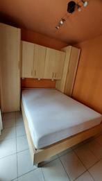 Bed met bijhorende kasten, Huis en Inrichting, Ophalen, Gebruikt, Tweepersoons, 140 cm