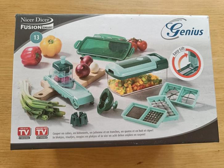 Coupe légumes Nicer Dicer, Huis en Inrichting, Keuken | Keukenbenodigdheden, Zo goed als nieuw, Ophalen of Verzenden
