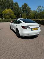 Tesla.81000 km.long range .dual motor., Auto's, Zwart, 4 cilinders, Parkeersensor, Wit