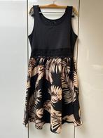 Zwarte en bruine jurk van Shein - Maat 38, Kleding | Dames, Maat 38/40 (M), Zwart, Ophalen of Verzenden, Zo goed als nieuw