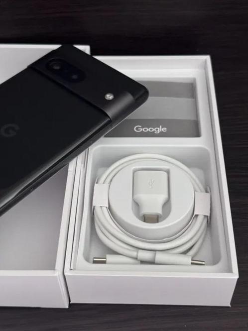 Google Pixel 7 128Gb, Handtassen en Accessoires, Smartwatches, Zo goed als nieuw, Android, Zwart, Afstand, Calorieverbanding, Conditie