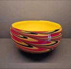 Murano vintage swirl glas/glazen kom/schaal, Ophalen of Verzenden