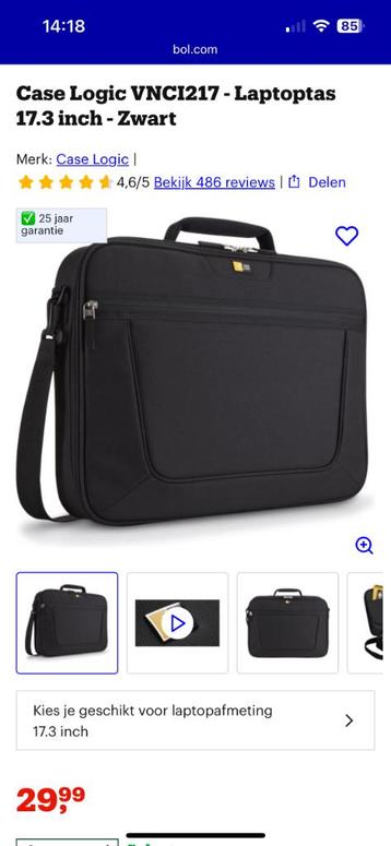 Laptopcase, Enlèvement, 17 pouces ou plus, Comme neuf, Porte-document